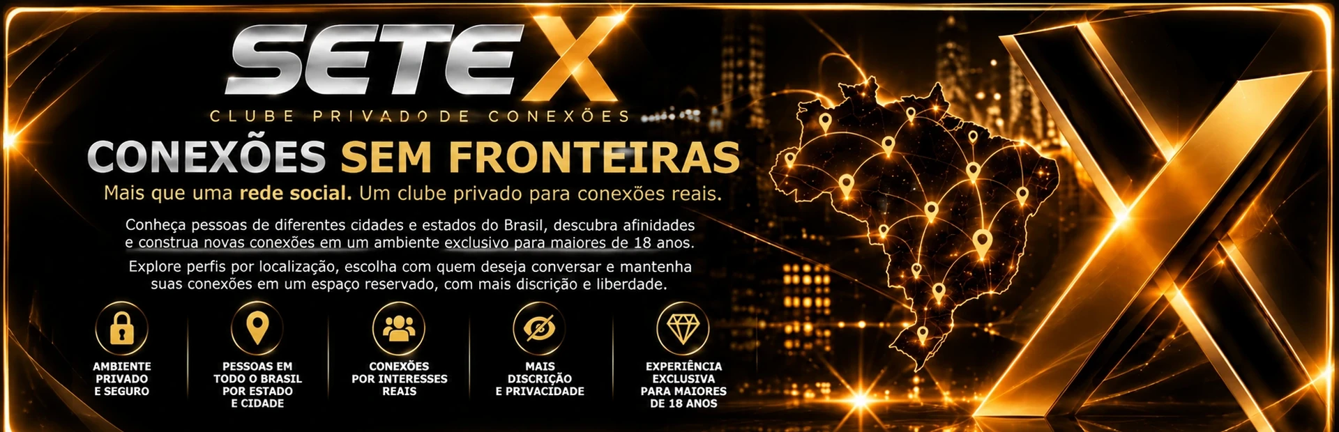 SETE X — Conexões sem fronteiras, conheça os benefícios do clube
