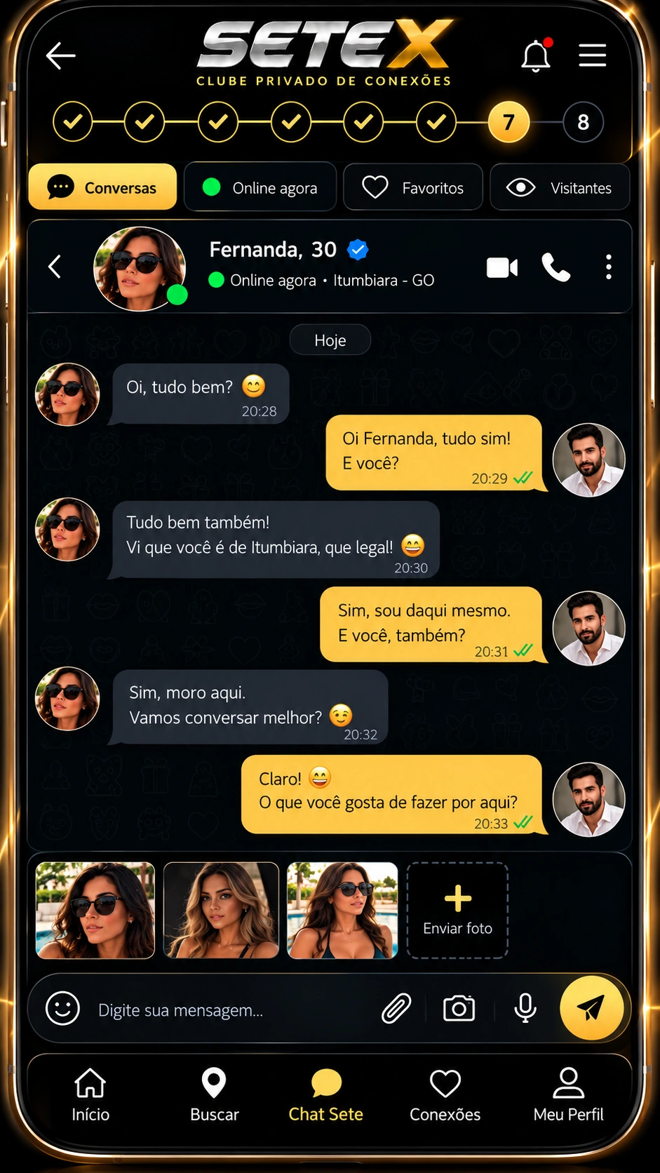 07 — CHAT SETE