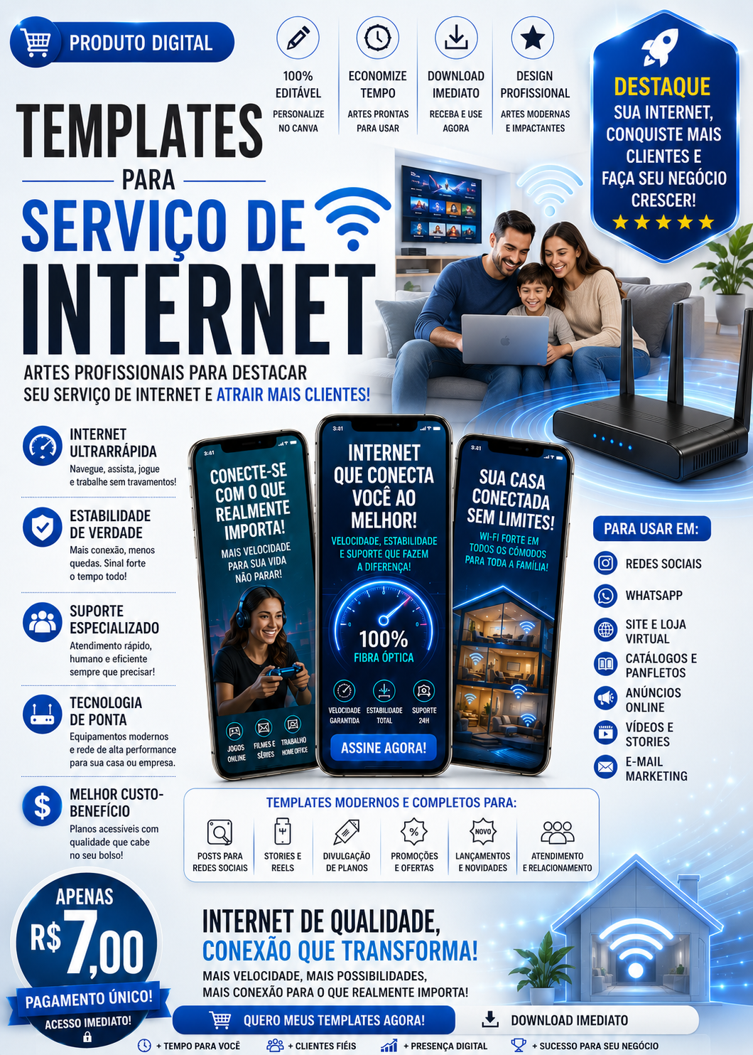 Serviço De Internet